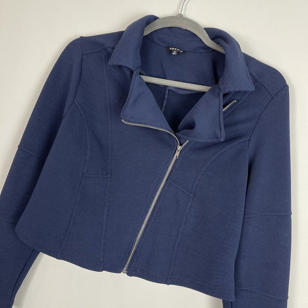 Torrid Moto Jacket Size 2X - Picture 4 of 8